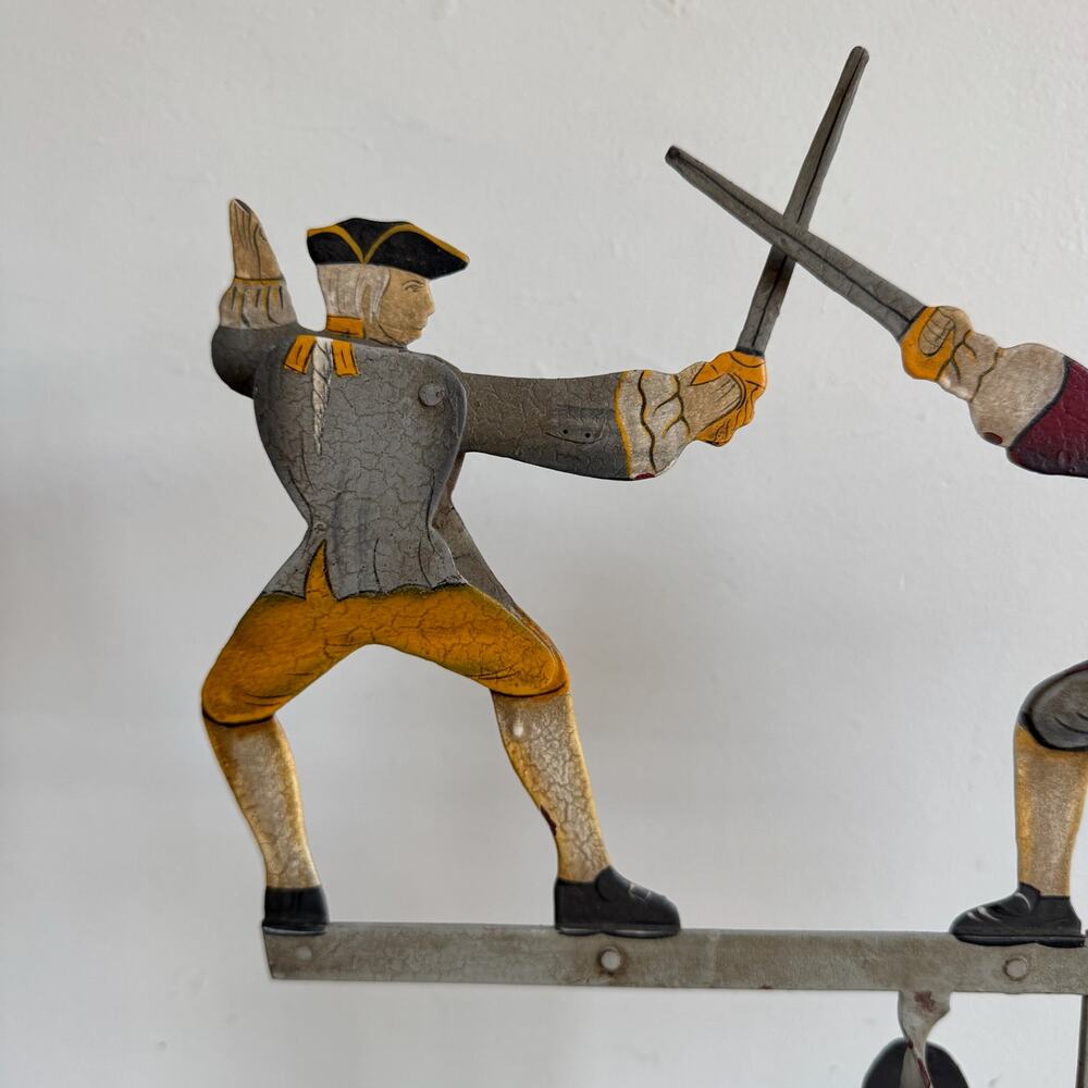 Vintage SKY HOOK Dueling Sword Fight Kinetic Pendulum Balance Toy - Picture 4 of 6